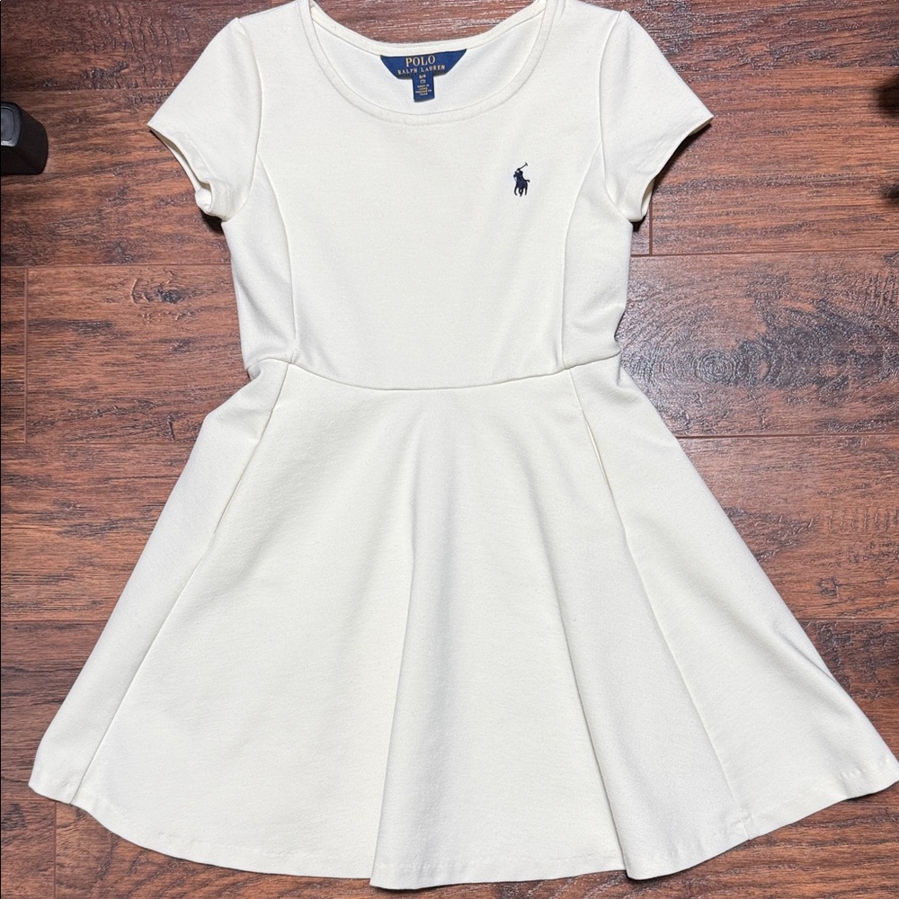 Polo by Ralph Lauren Ivory Kids Dress